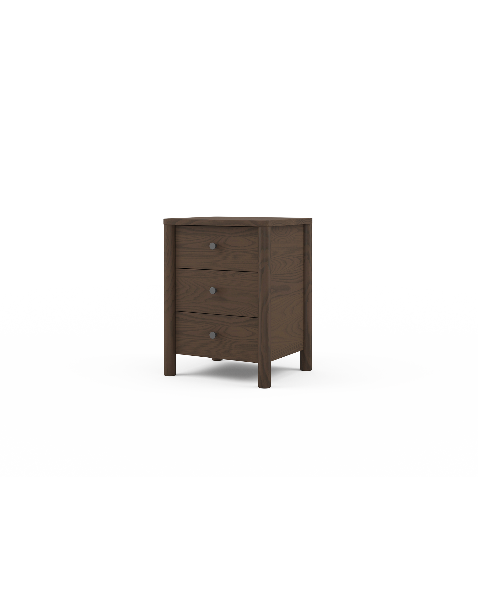 Juni 3 Drawer Bedside Cabinet